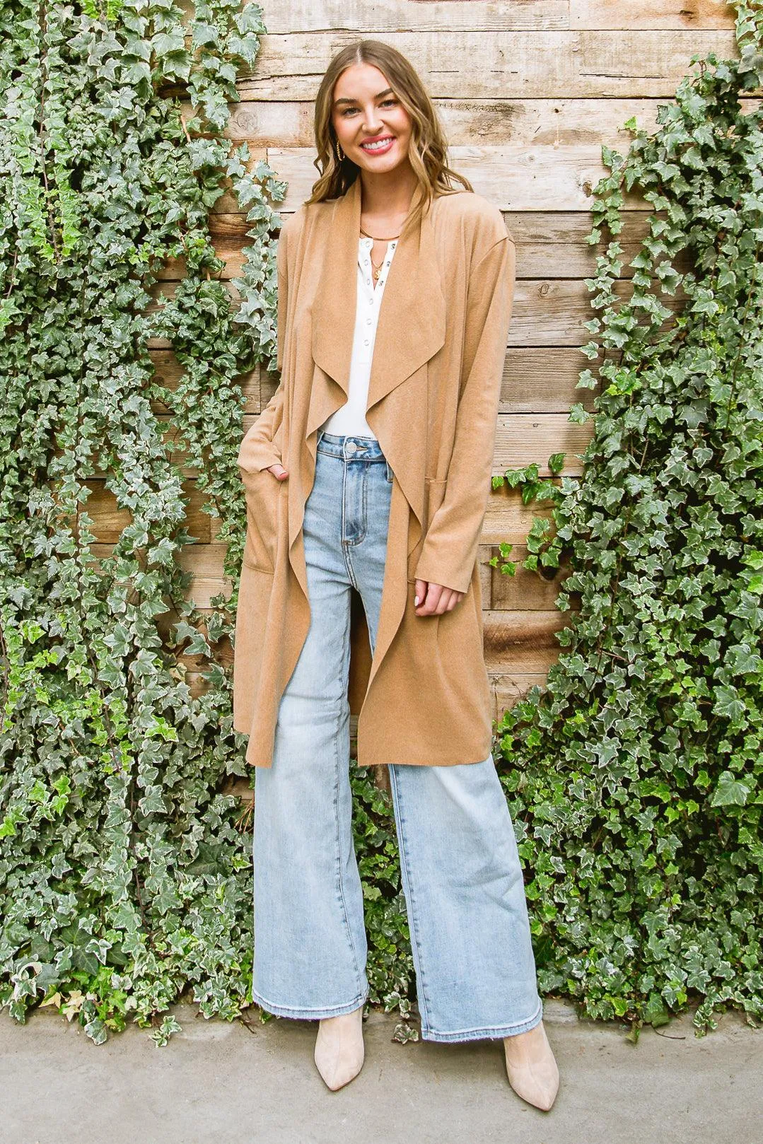 Hazel Blues® | Lucky Break Jacket in Sand
