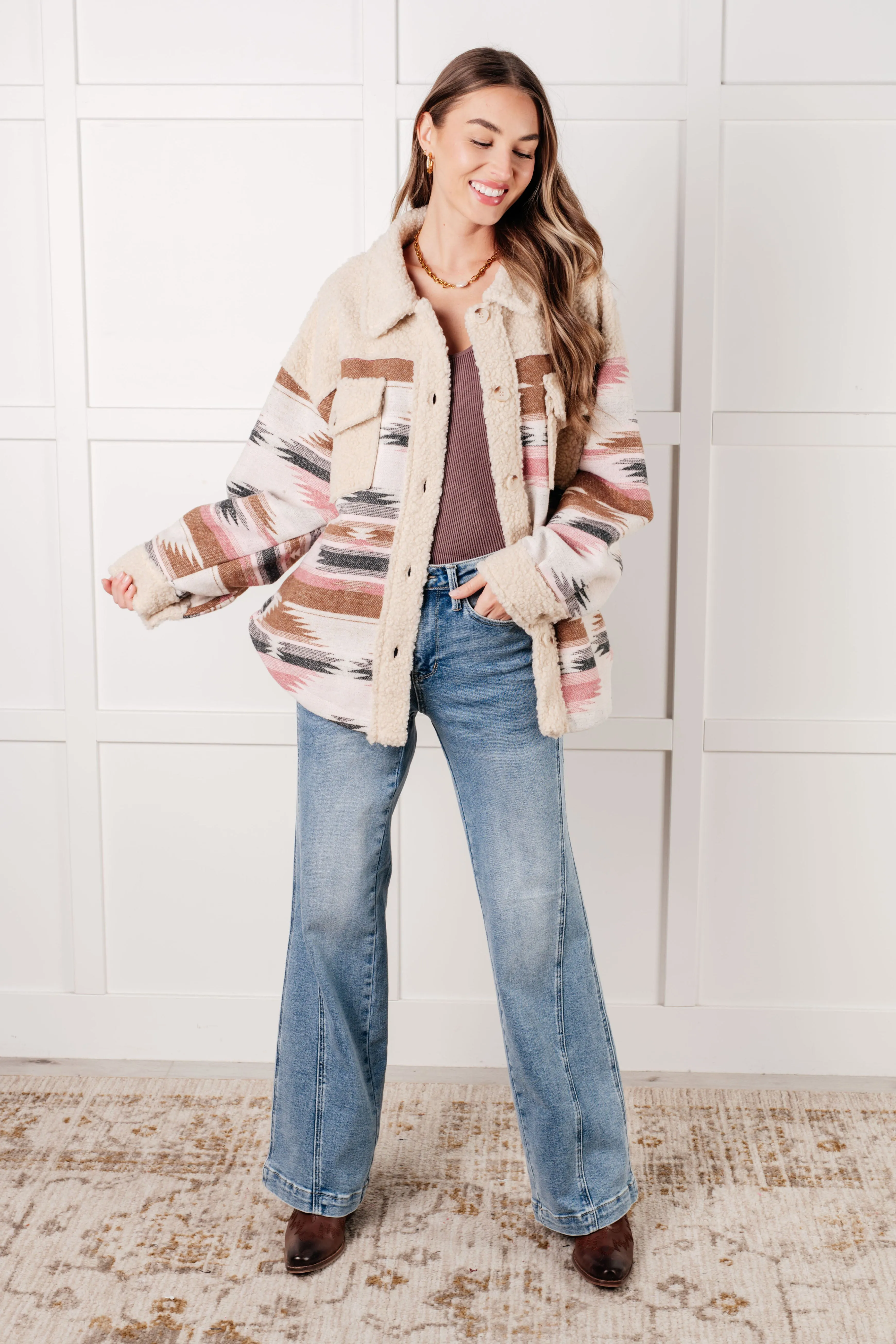 Hazel Blues® |  Sedona Sunset Shacket