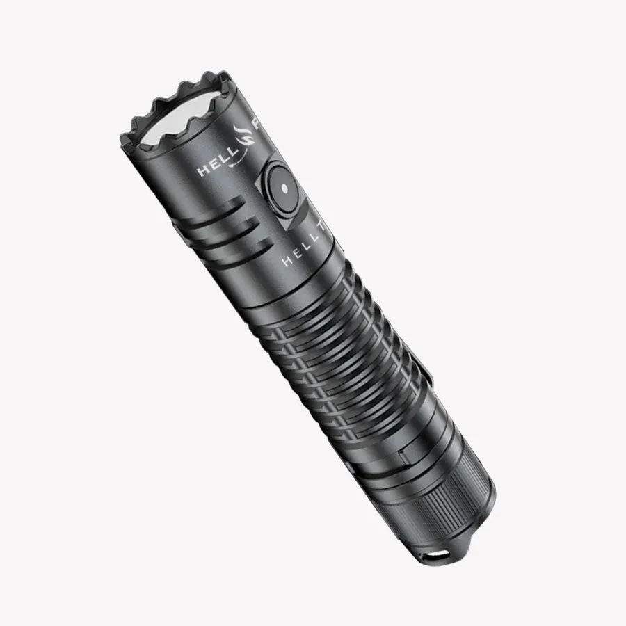 Hellfire Helltac 1900 Lumens Rechargeable Tactical Flashlight