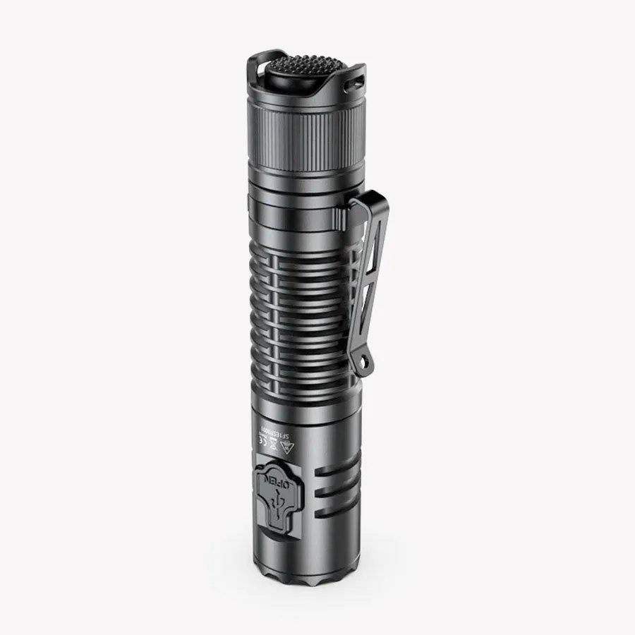 Hellfire Helltac 1900 Lumens Rechargeable Tactical Flashlight