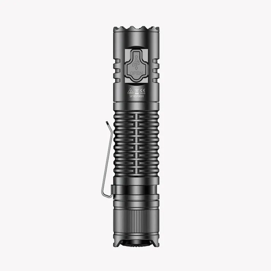Hellfire Helltac 1900 Lumens Rechargeable Tactical Flashlight