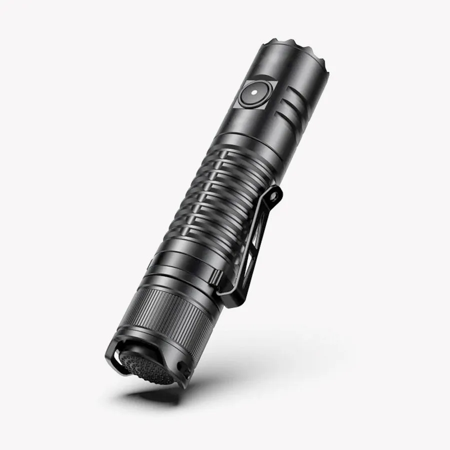 Hellfire Helltac 1900 Lumens Rechargeable Tactical Flashlight