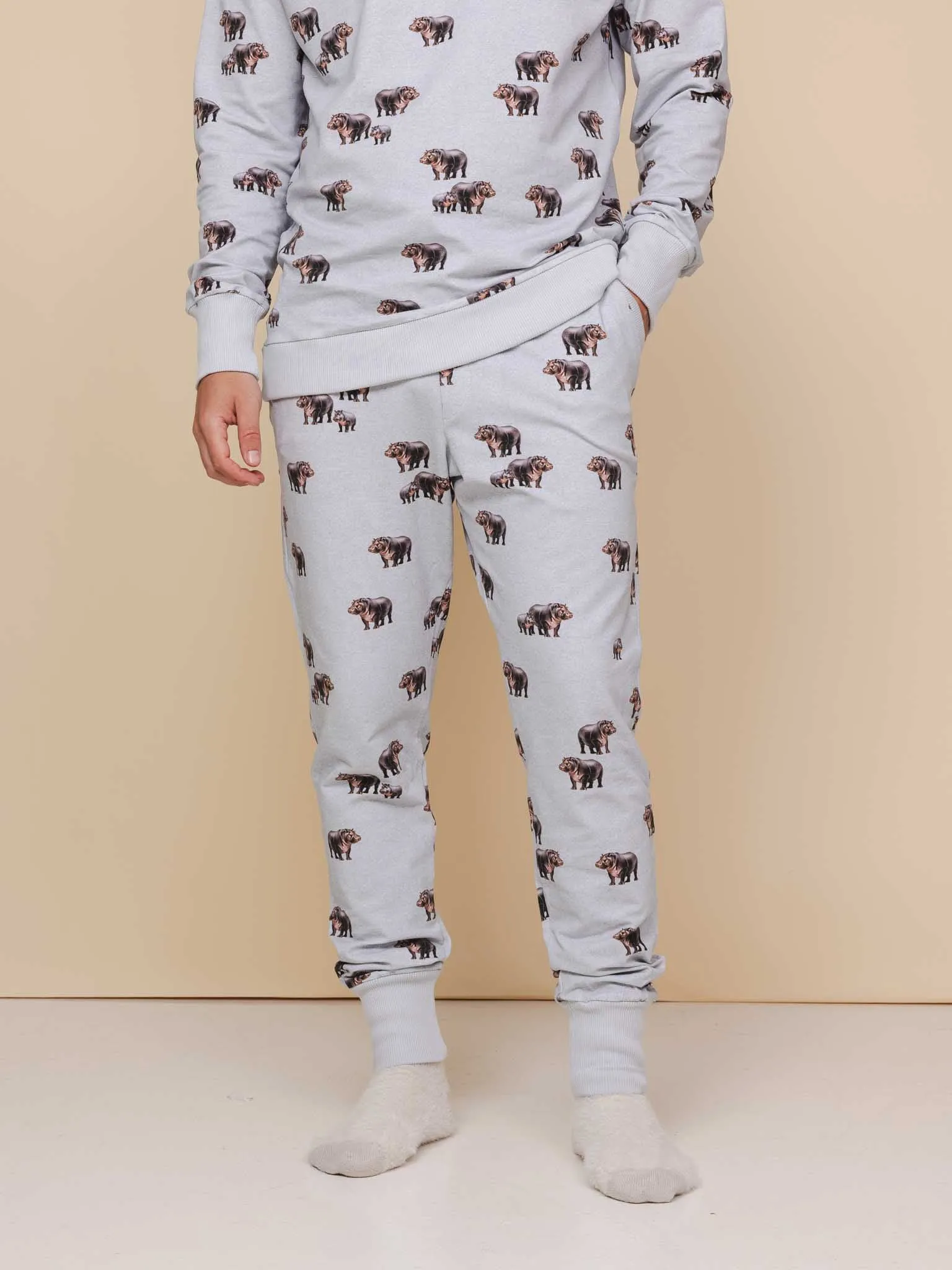 Hippos Sweater en Broek set Heren