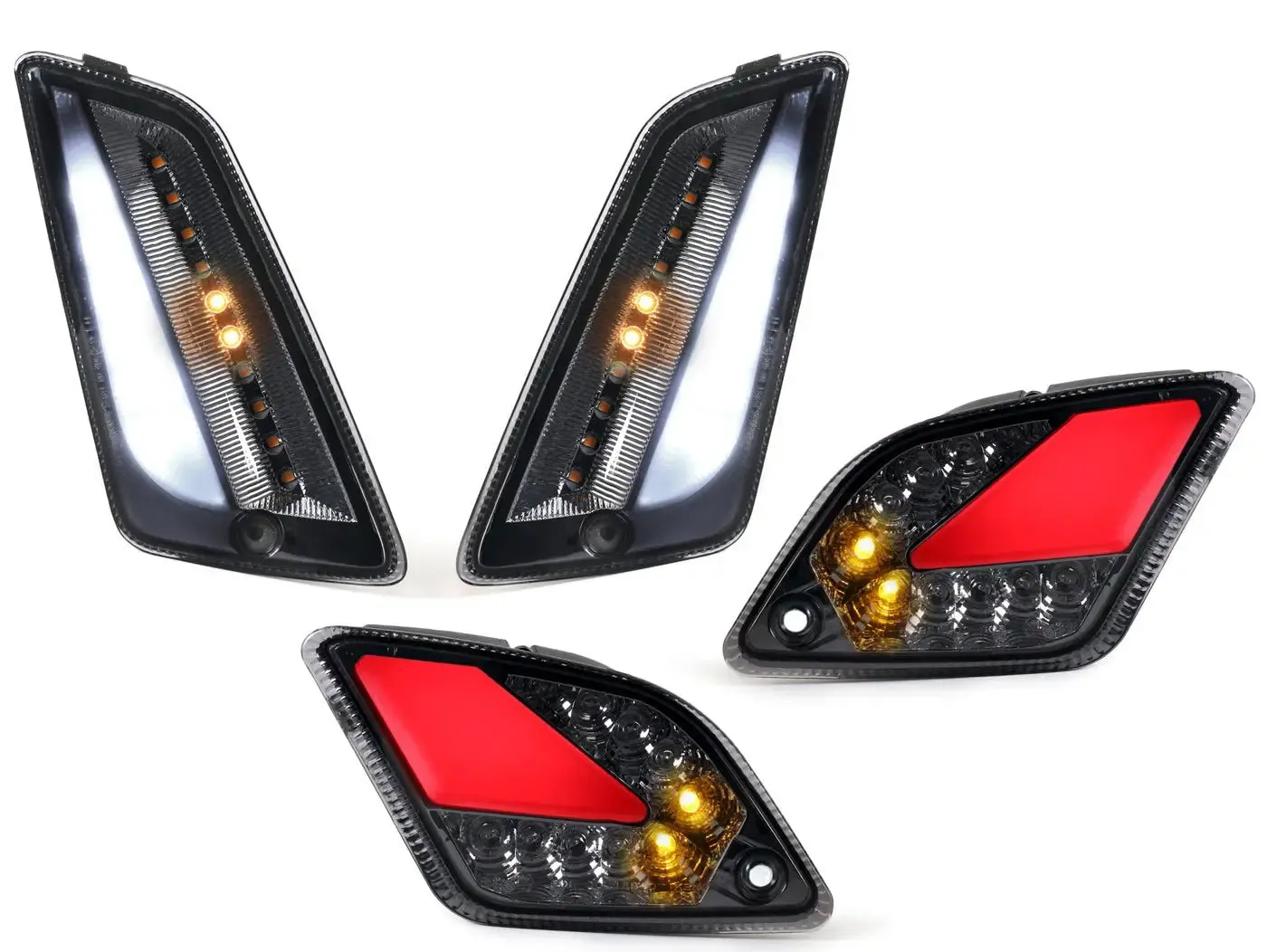 Indicator set front   rear MOTO NOSTRA (-2014) | Vespa GTS 125-300