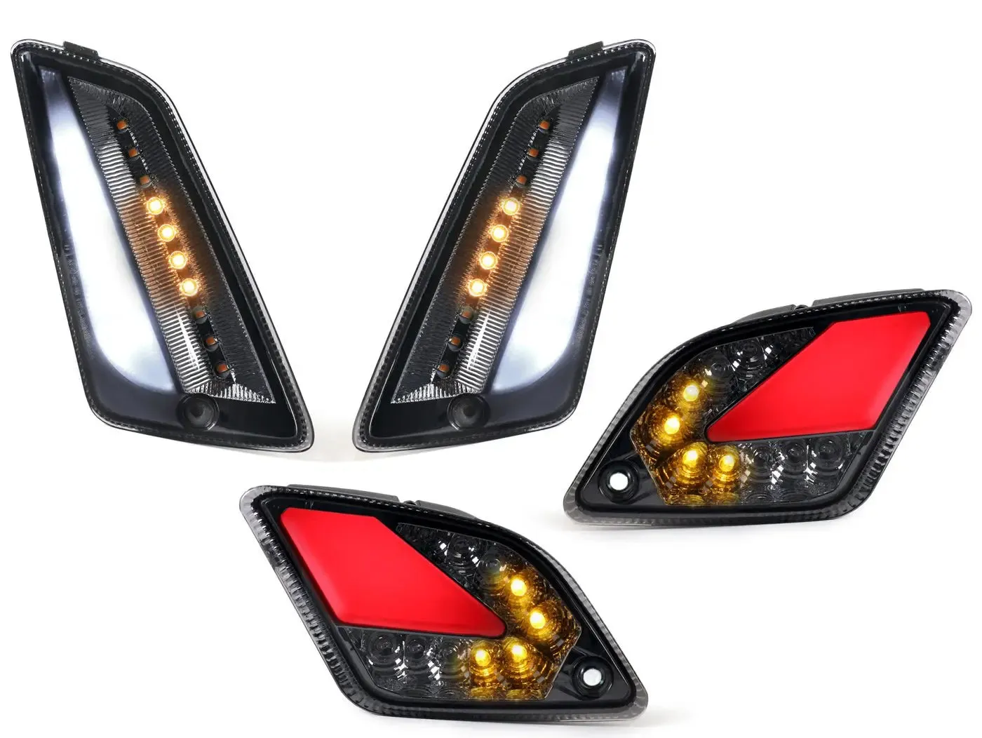 Indicator set front   rear MOTO NOSTRA (-2014) | Vespa GTS 125-300
