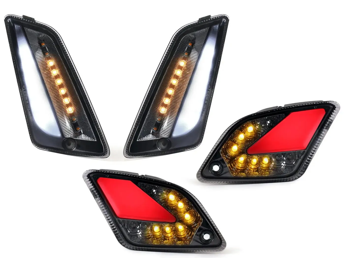 Indicator set front   rear MOTO NOSTRA (-2014) | Vespa GTS 125-300