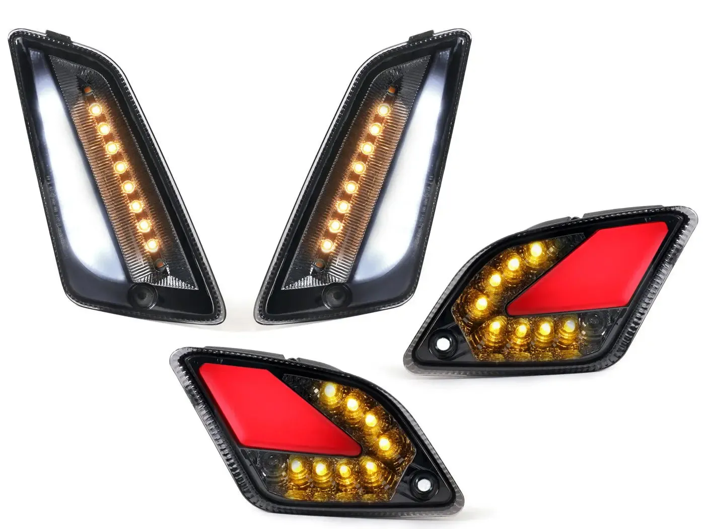 Indicator set front   rear MOTO NOSTRA (-2014) | Vespa GTS 125-300