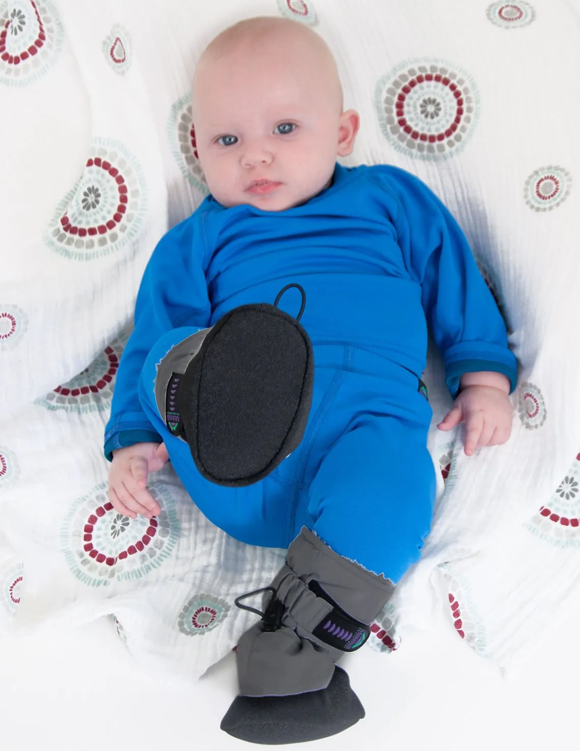 Infant / Toddler Booties - Sky Blue