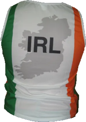 Irish Flag Running Singlet