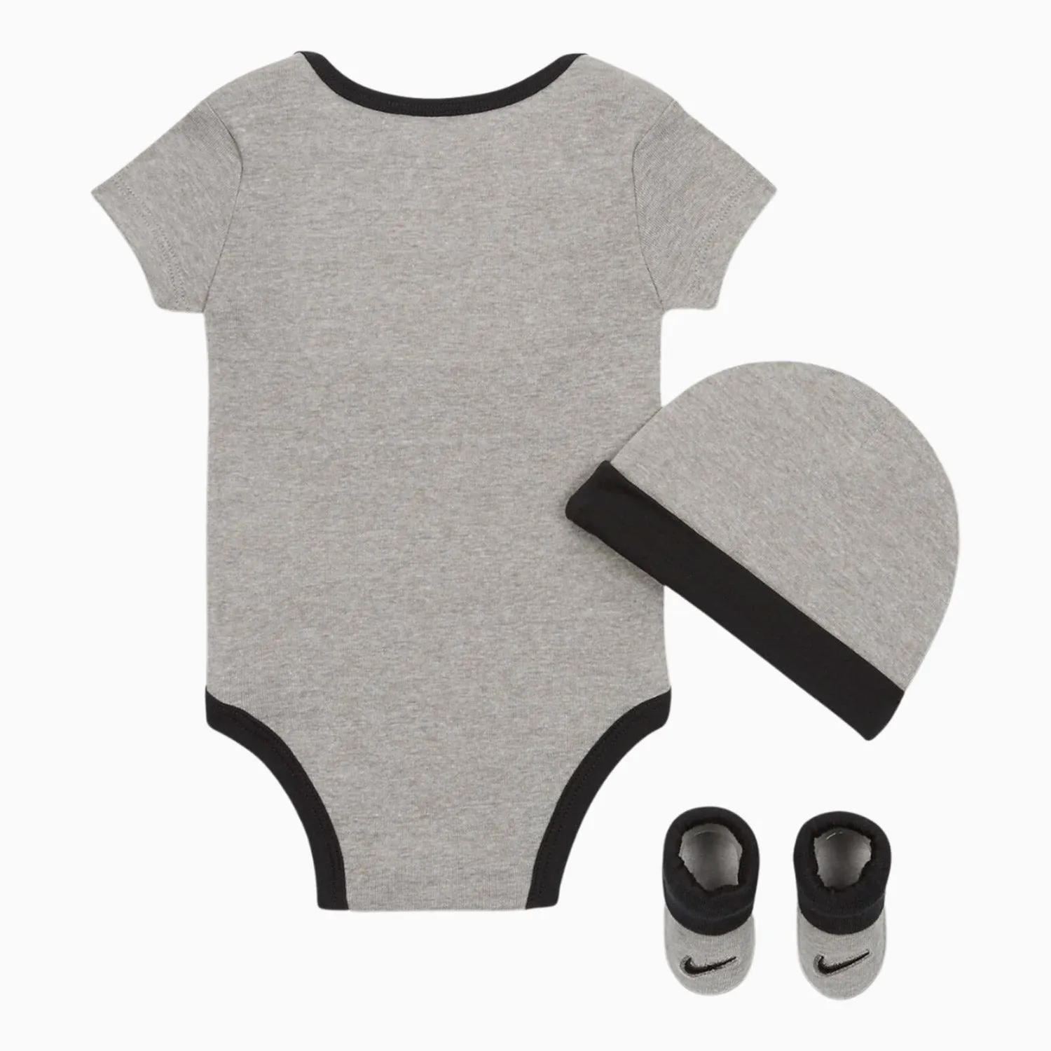 Kid's Swoosh Bodysuit Hat and Booties Outfit Infants
