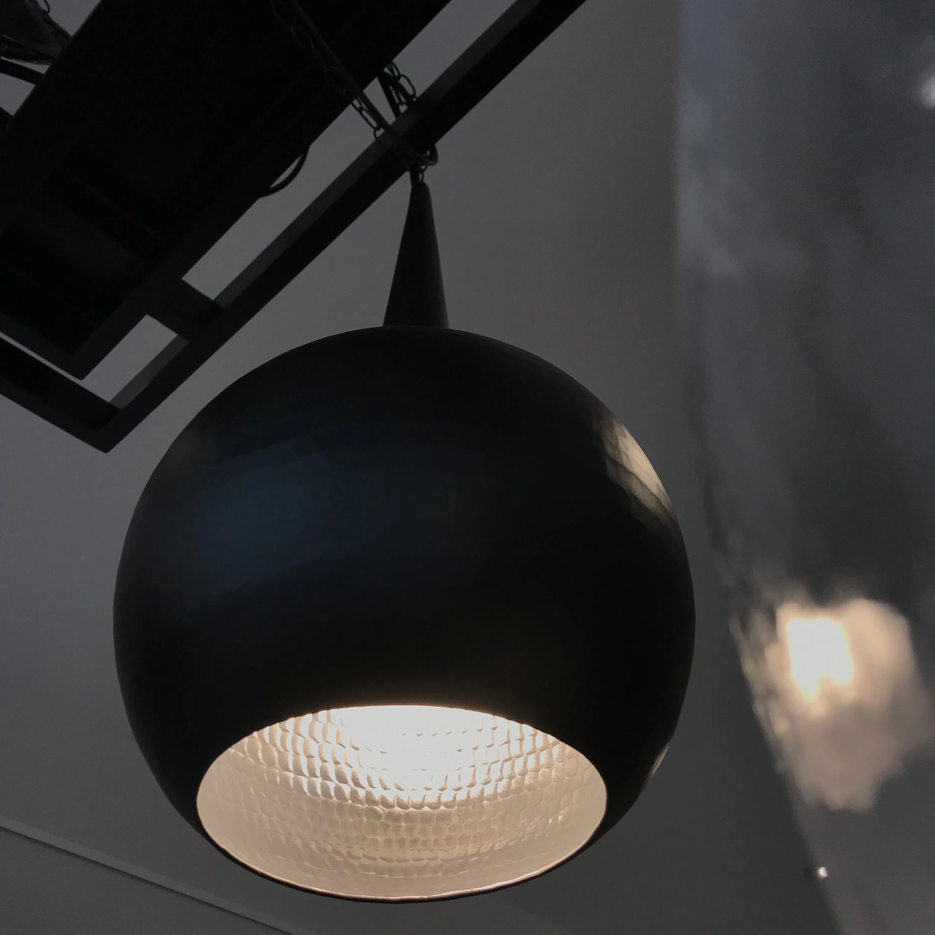Kubah Light Shade in Black matte finish