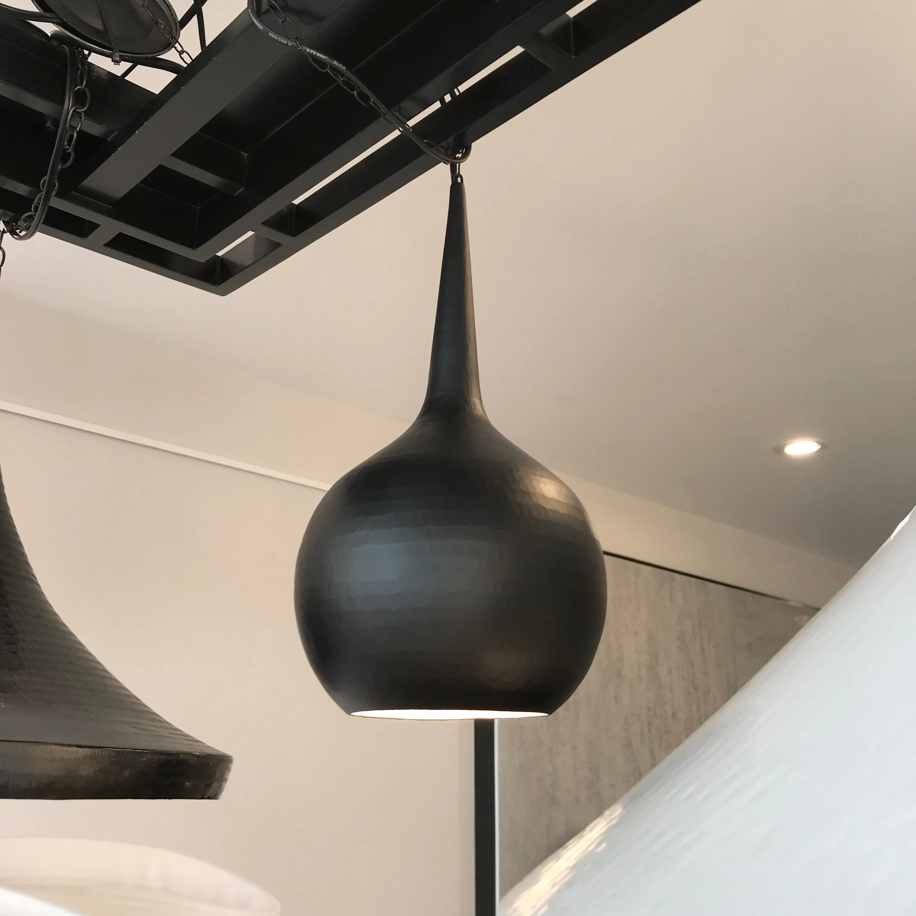 Kubah Light Shade in Black matte finish