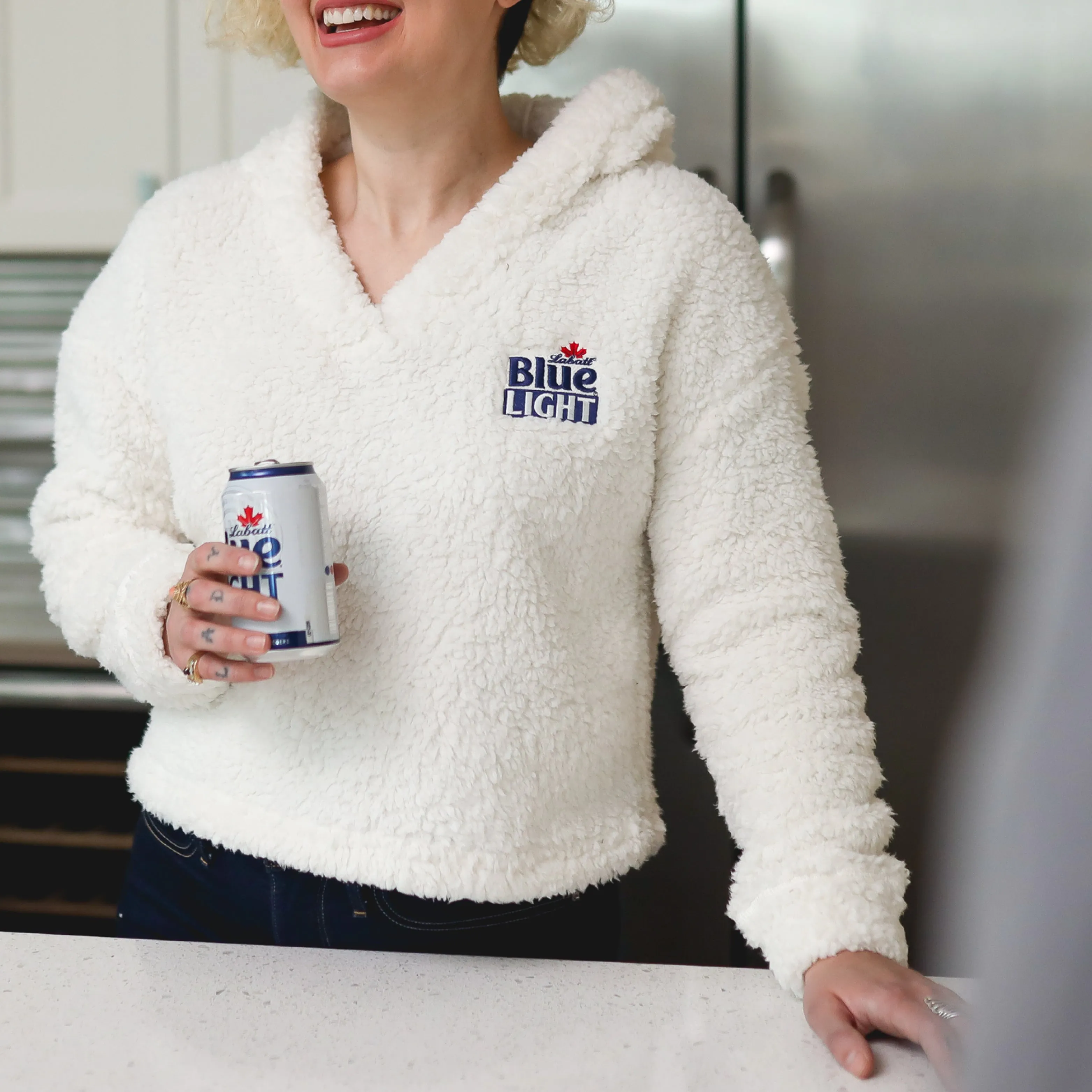 Labatt Blue Light Women's Fleece Hoodie