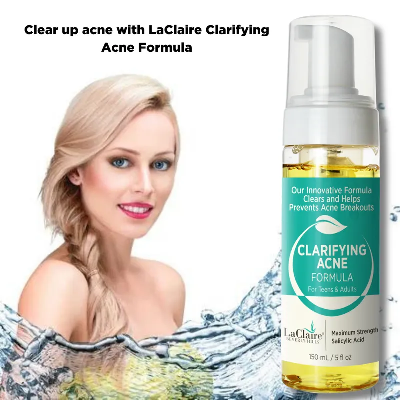 LaClaire Acne Wash & Extra Strength Foaming Cleanser - 50mL