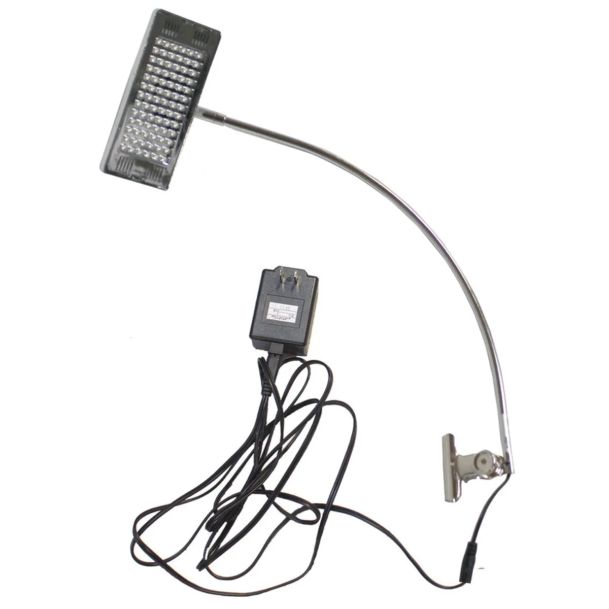 LED Silver Clamp Light