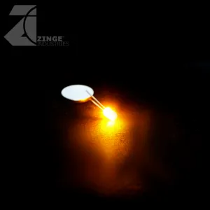 LEDs - Set of 10 - Yellow 5mm - Flickering Light