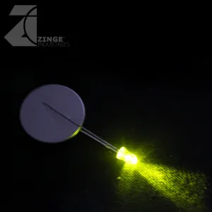 LEDs - Set of 10 - Yellow / Green - Solid - Constant Light