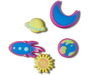 Light Up Neon Planets 5 Pack