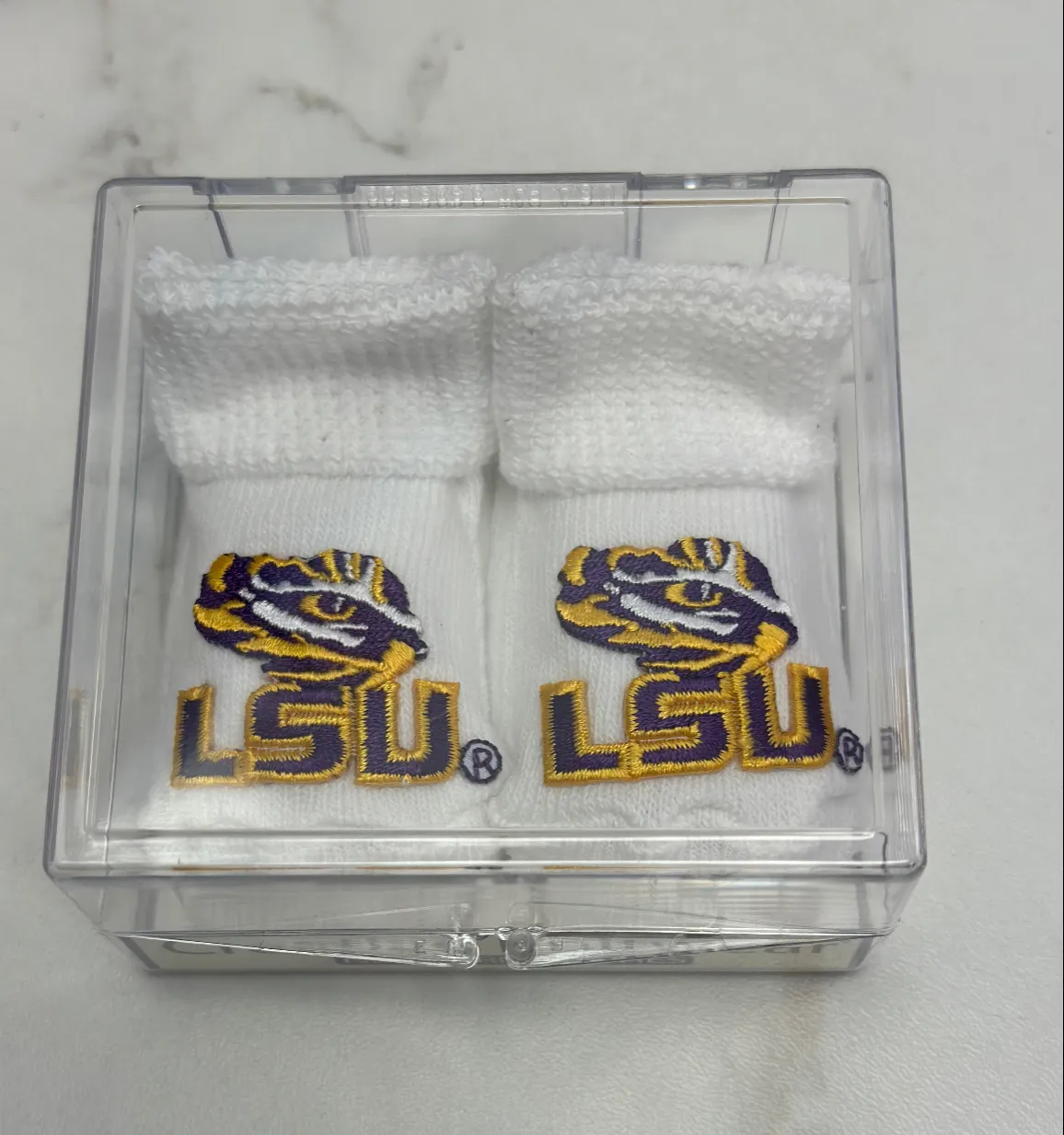 LSU Booties With Gift Box (2 Colors!)