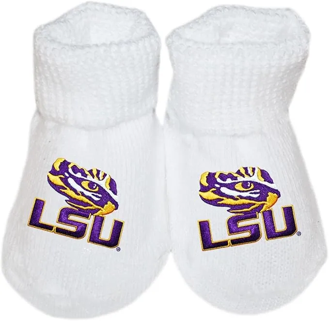 LSU Booties With Gift Box (2 Colors!)