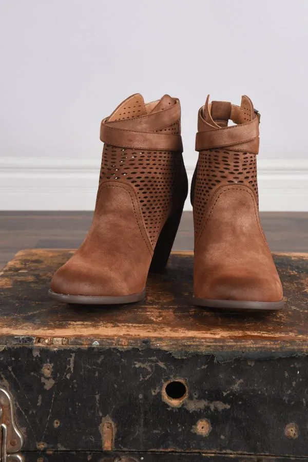 Macy Booties ~ Tan