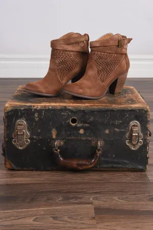 Macy Booties ~ Tan