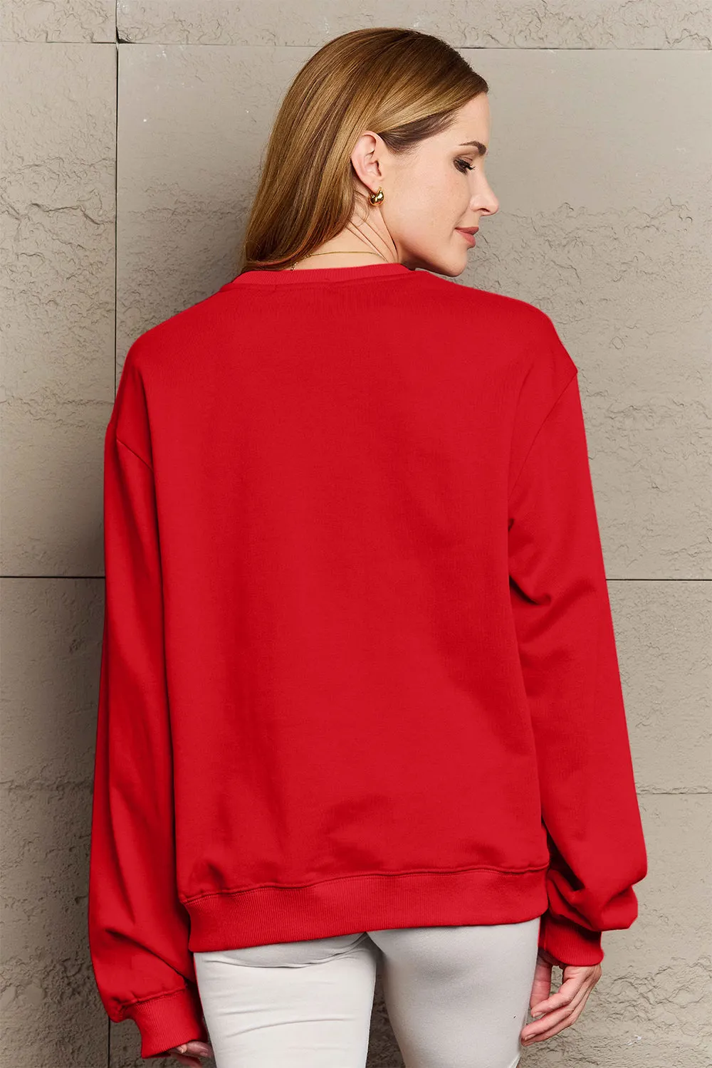 MAMA CLAUS Round Neck Sweatshirt