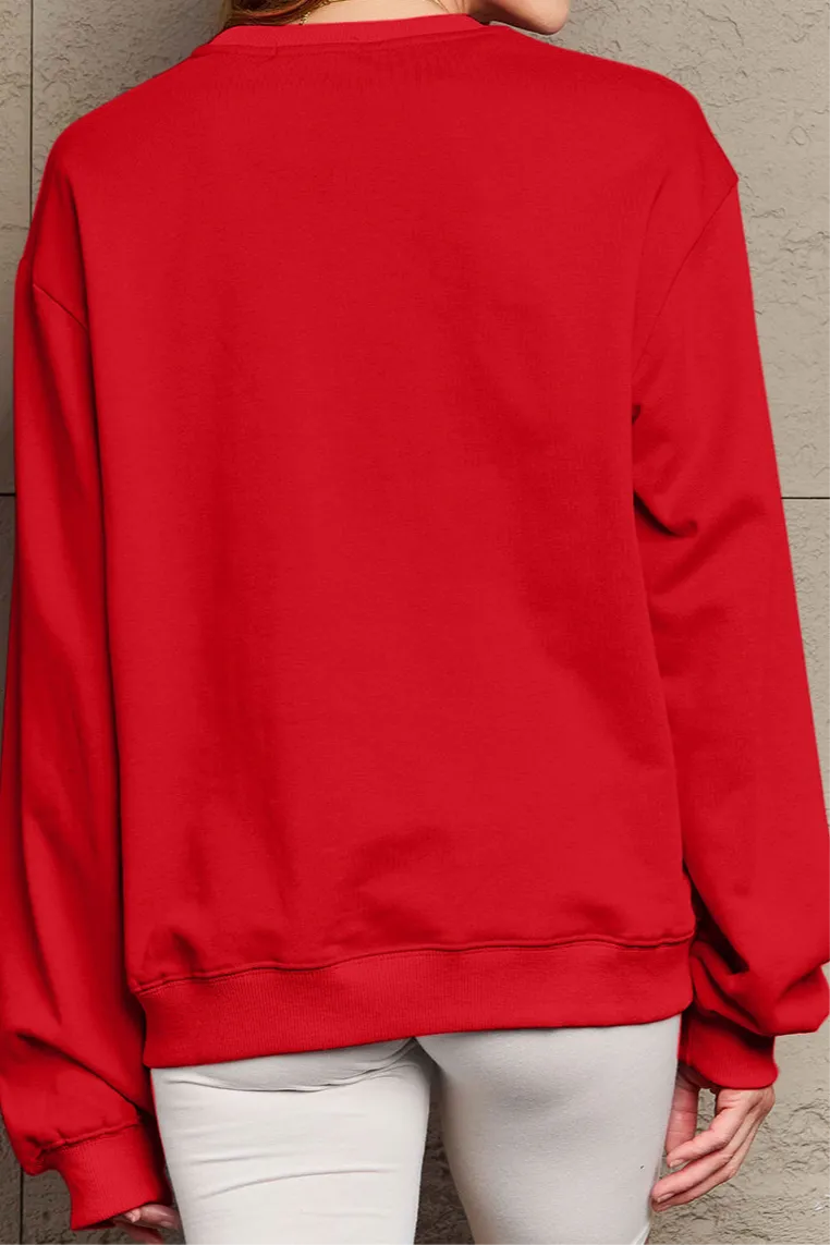 MAMA CLAUS Round Neck Sweatshirt
