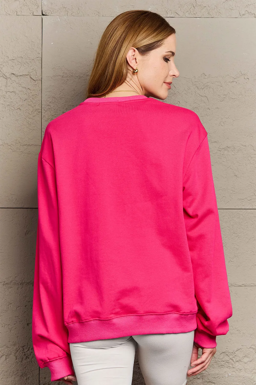 MAMA CLAUS Round Neck Sweatshirt