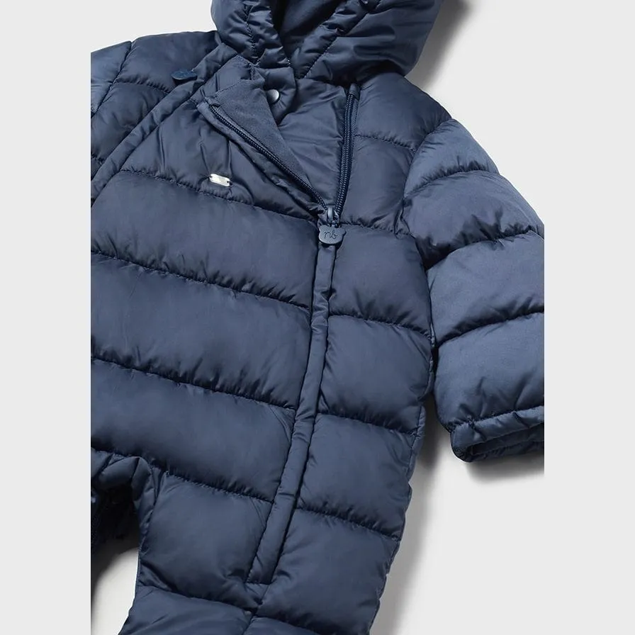 Mayoral 2607 Convertible Baby Snowsuit - Oceano