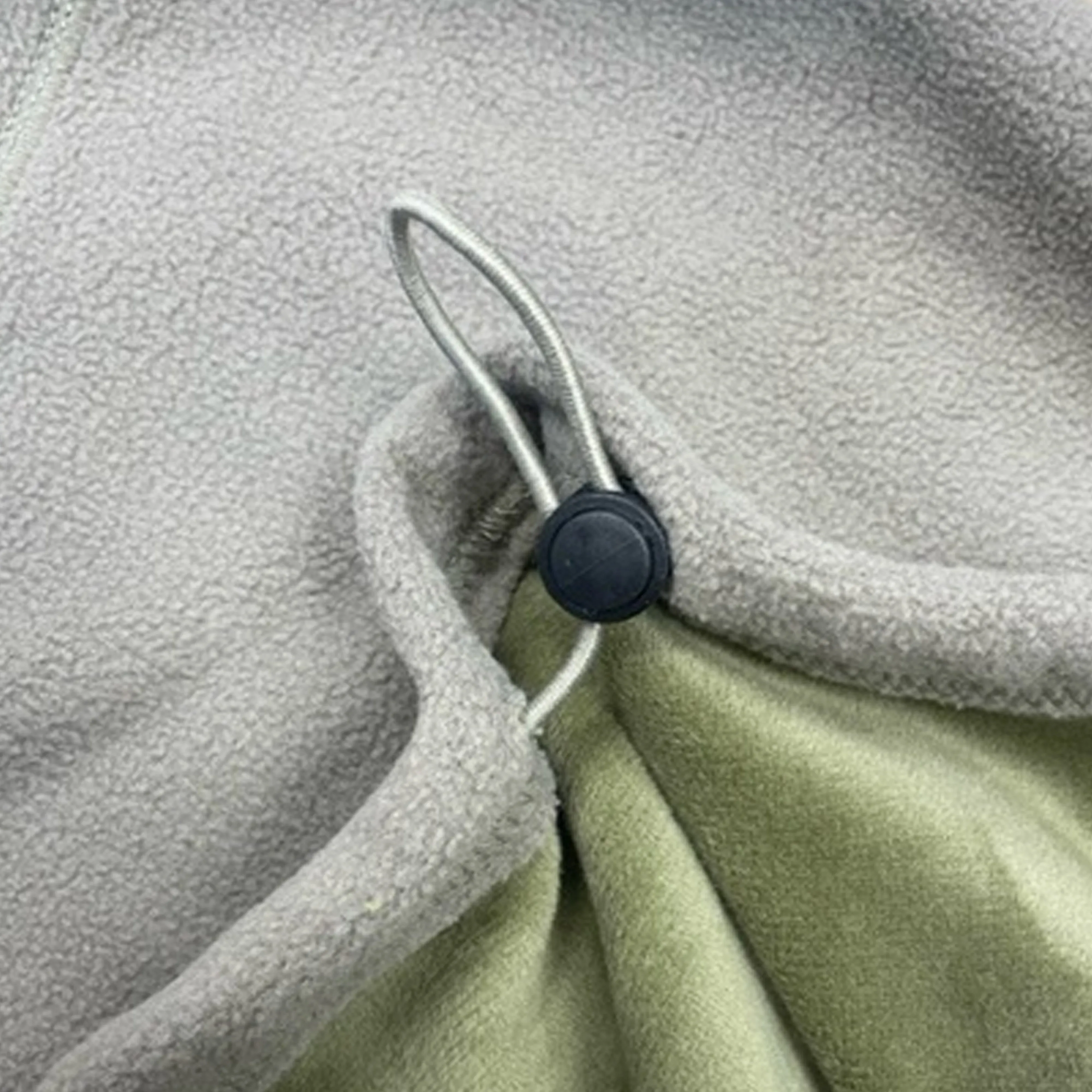 Mens 1/4 Zip Fleece Jumper - Black