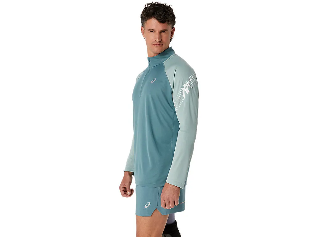 Men's Asics Icon Top LS 1/2 Zip (2)