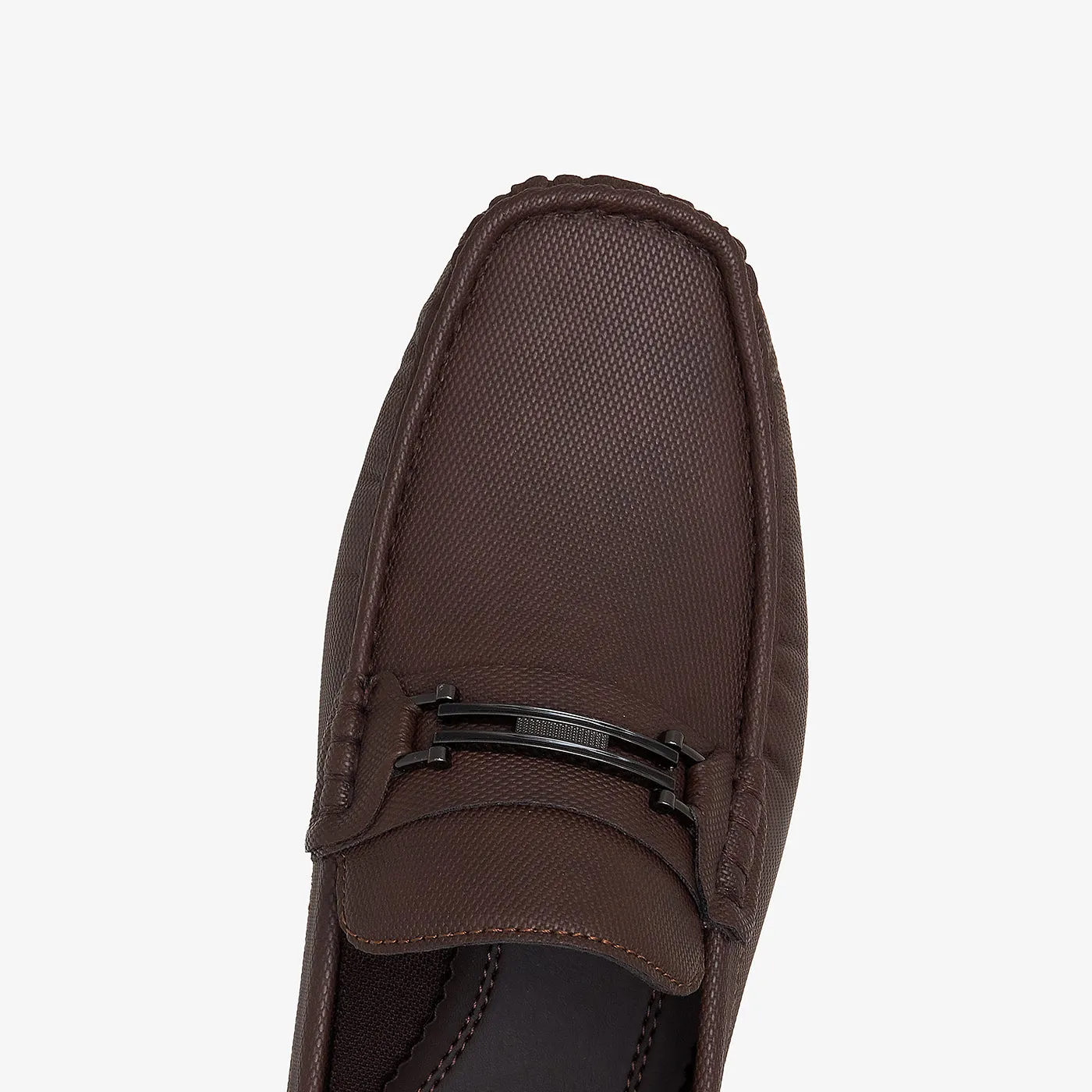 Men's Buckle Detail Loafers