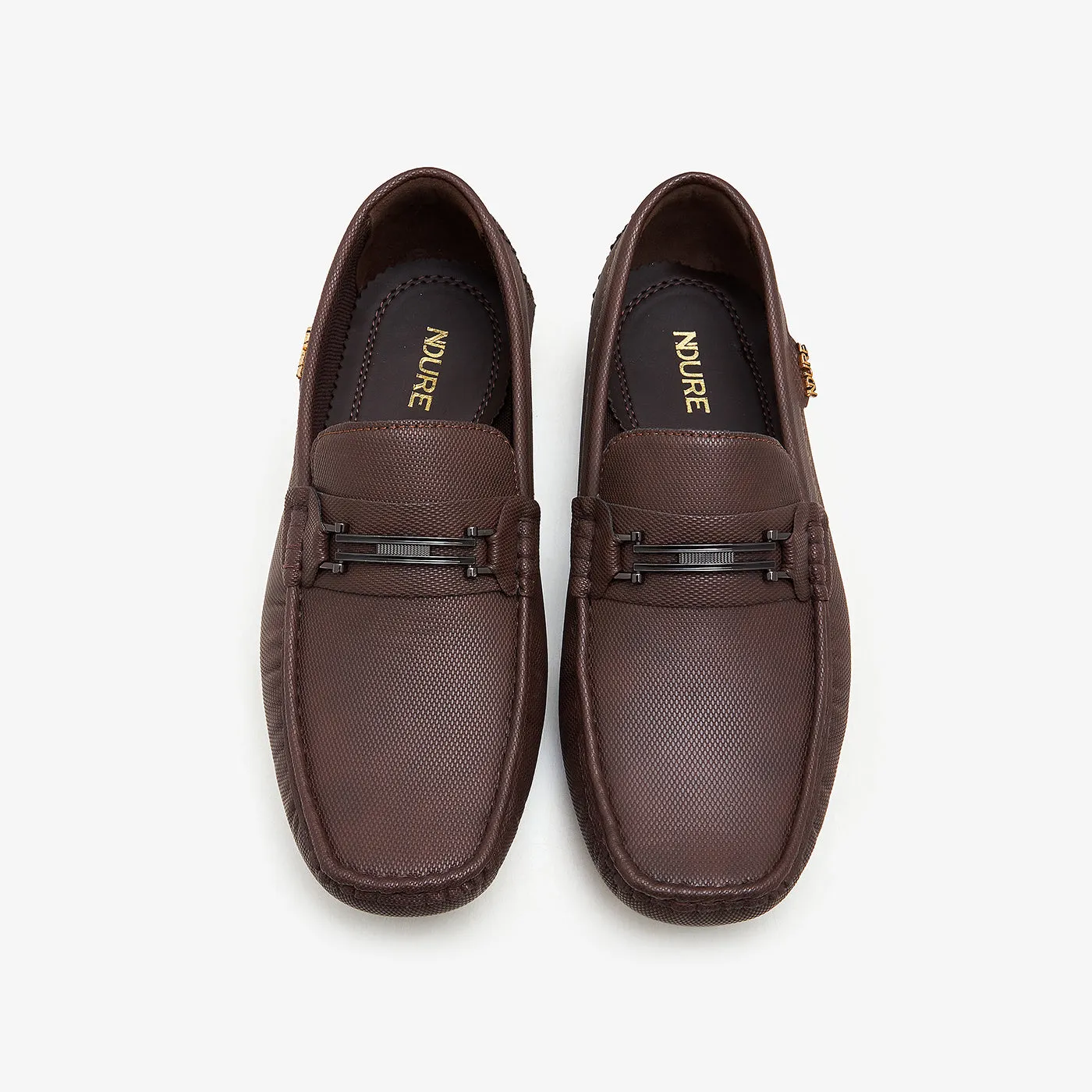 Men's Buckle Detail Loafers