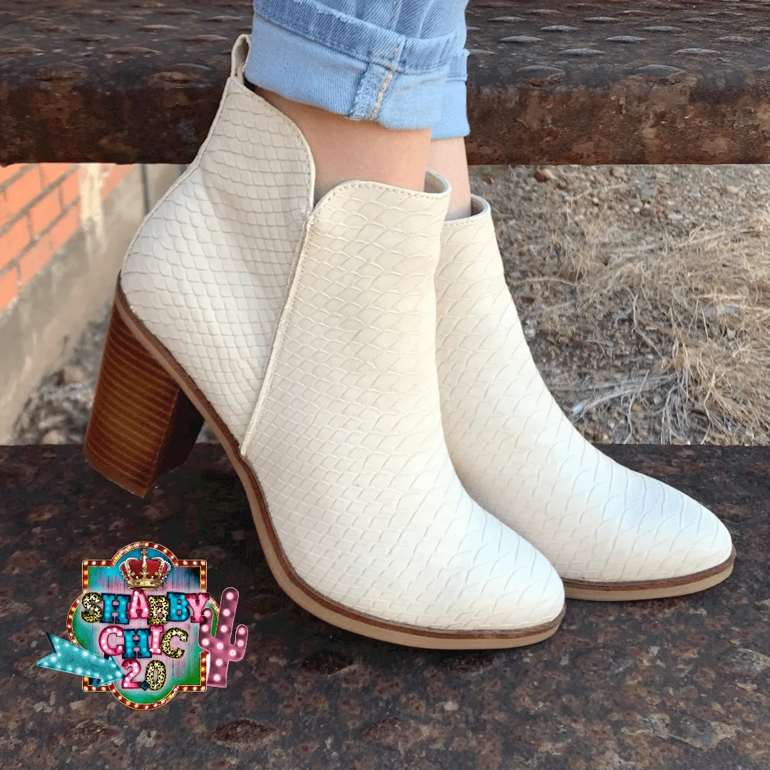 MIA Erik Ivory Booties