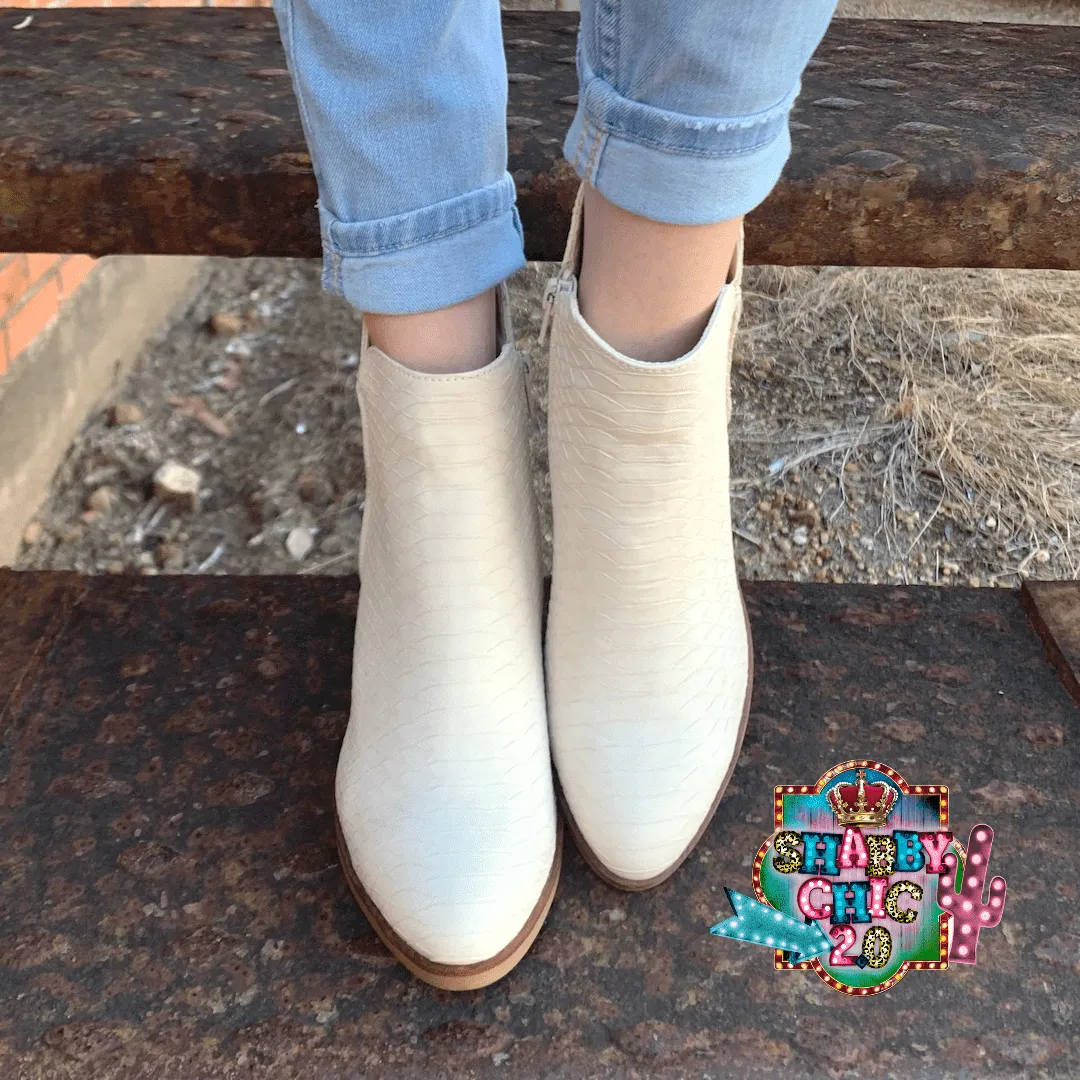 MIA Erik Ivory Booties