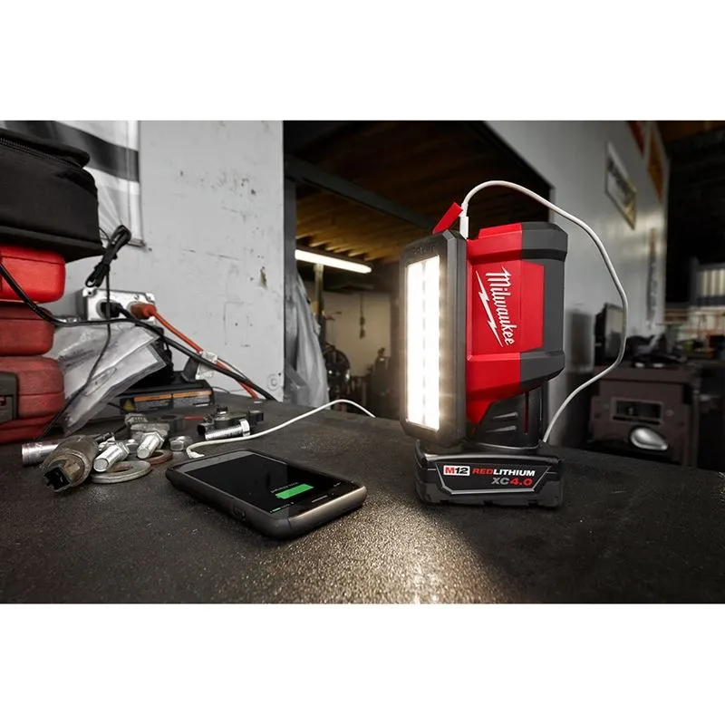 Milwaukee 2367-20 M12 Rover Service & Repair Flood Light with USB Charging