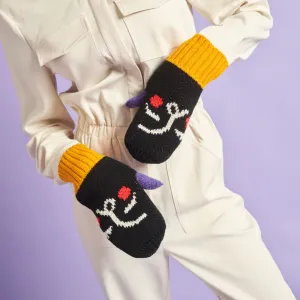 Miss Pom Pom Abstract Mittens