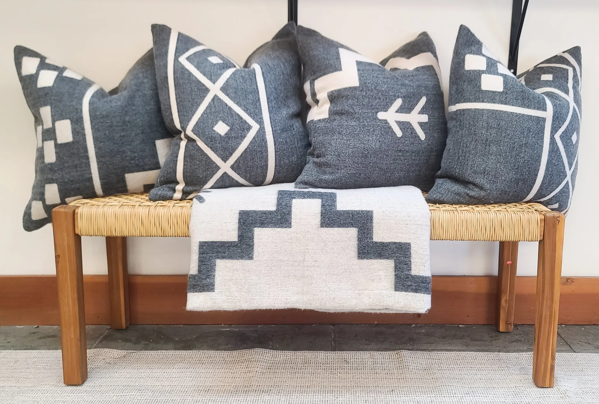 Mojanda Diamond Squares Pillow Cover
