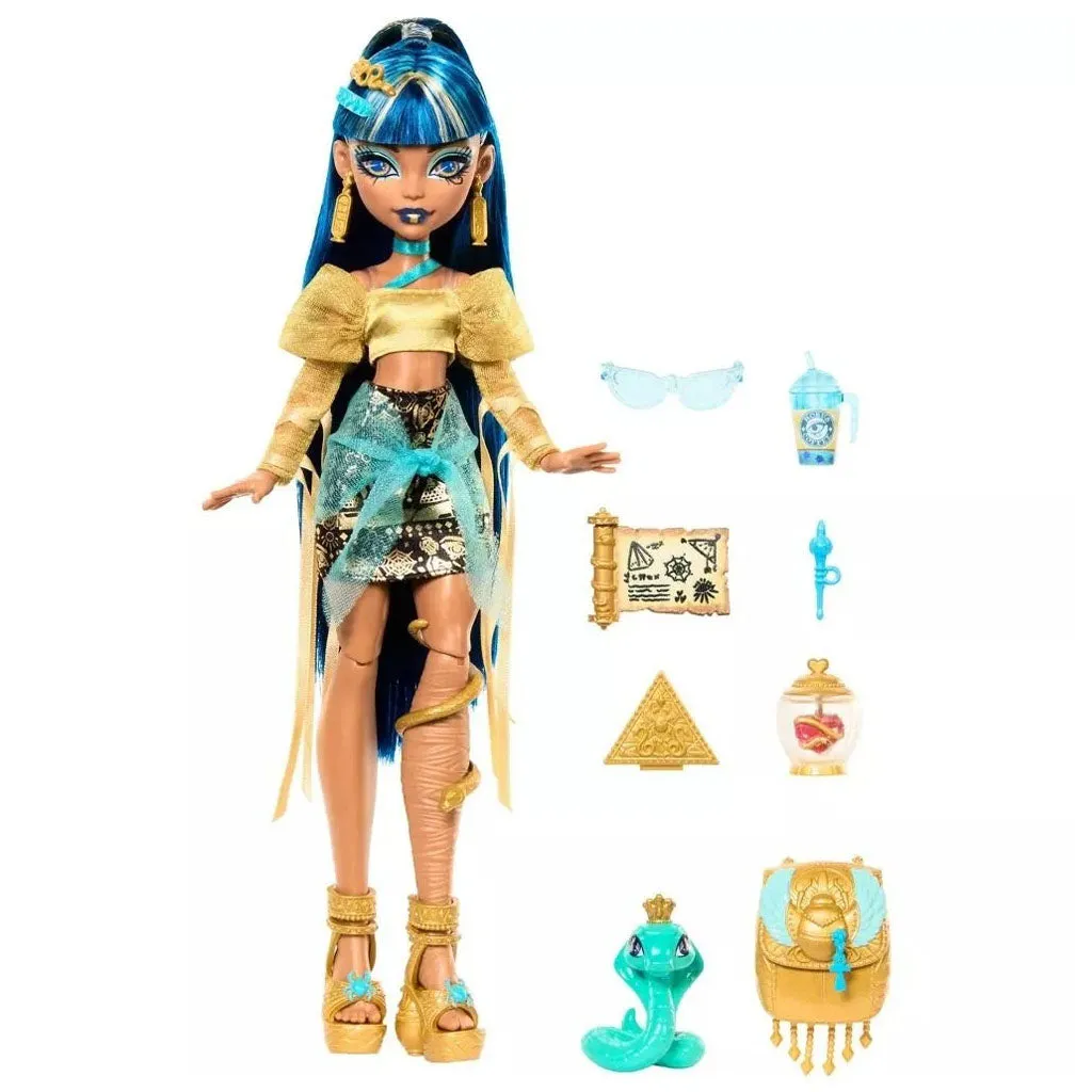 Monster High Cleo DeNile Fashion Doll With Pet