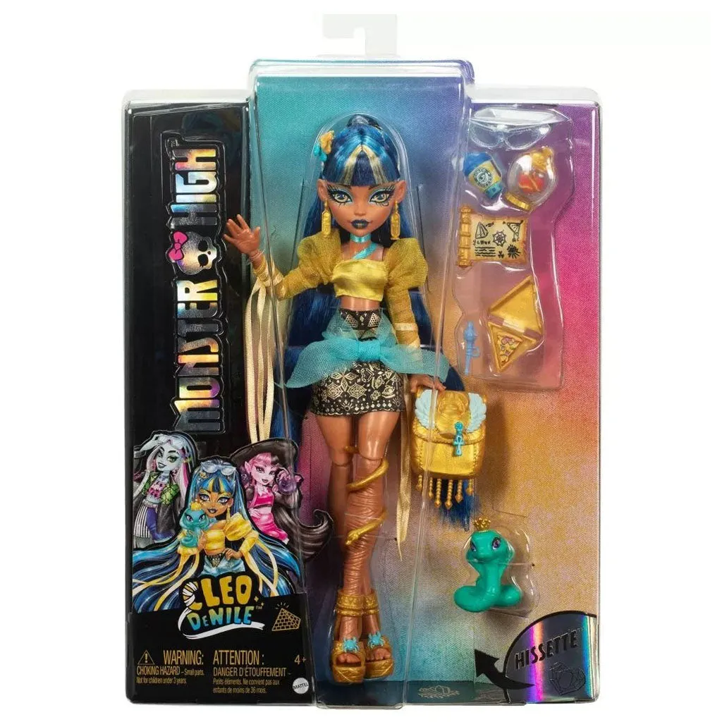 Monster High Cleo DeNile Fashion Doll With Pet