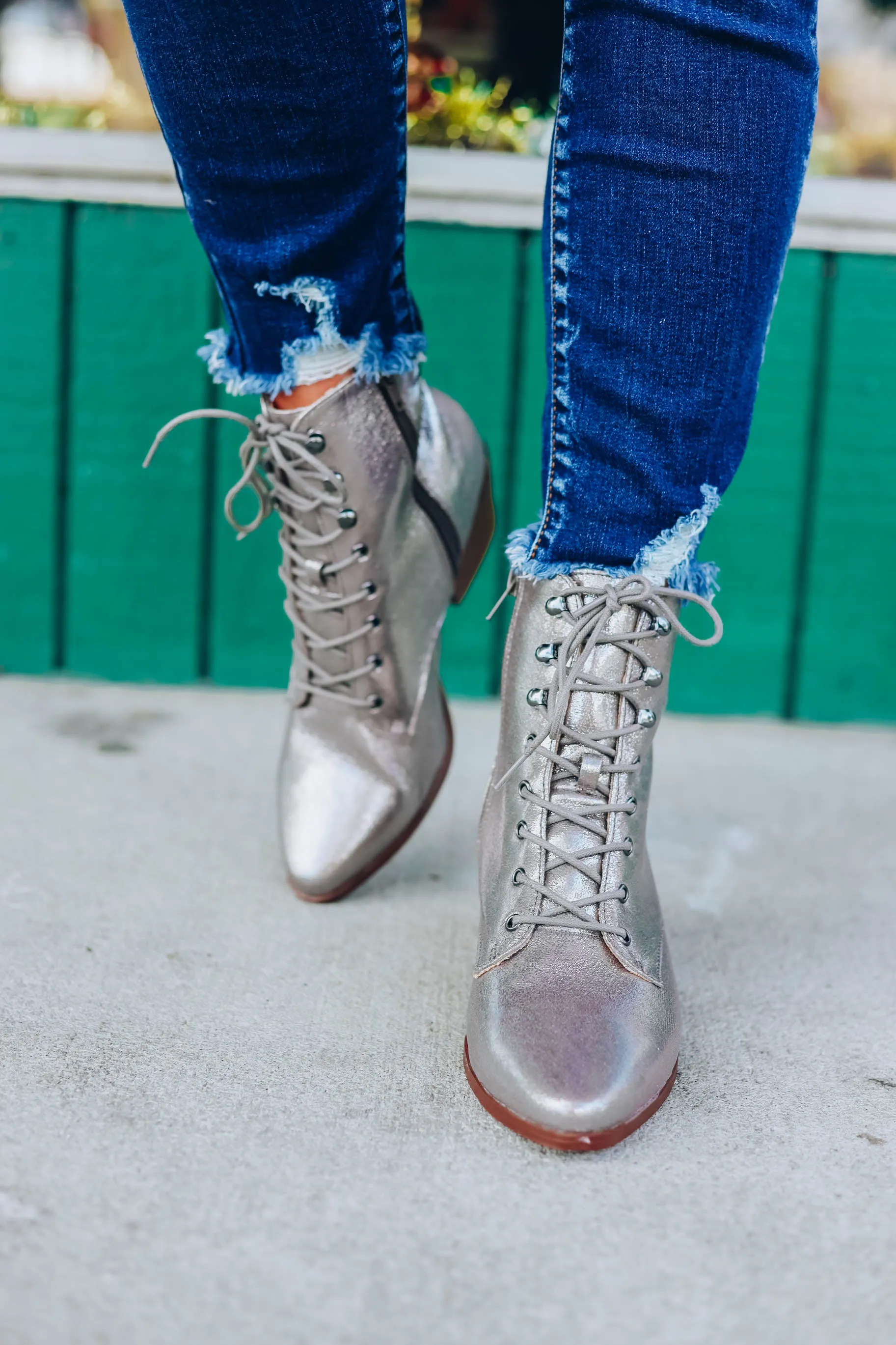 Montana Lace-Up Booties