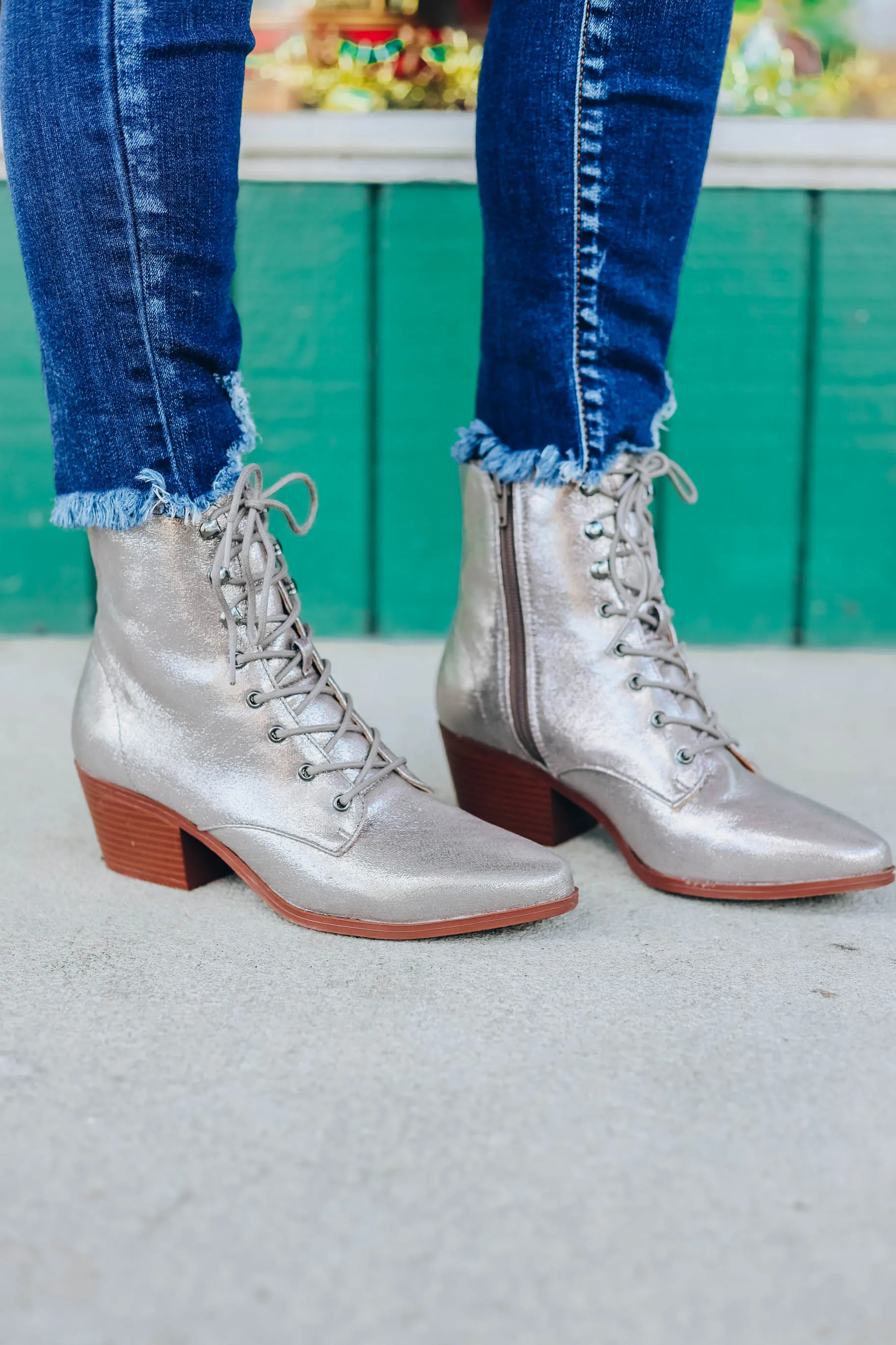 Montana Lace-Up Booties