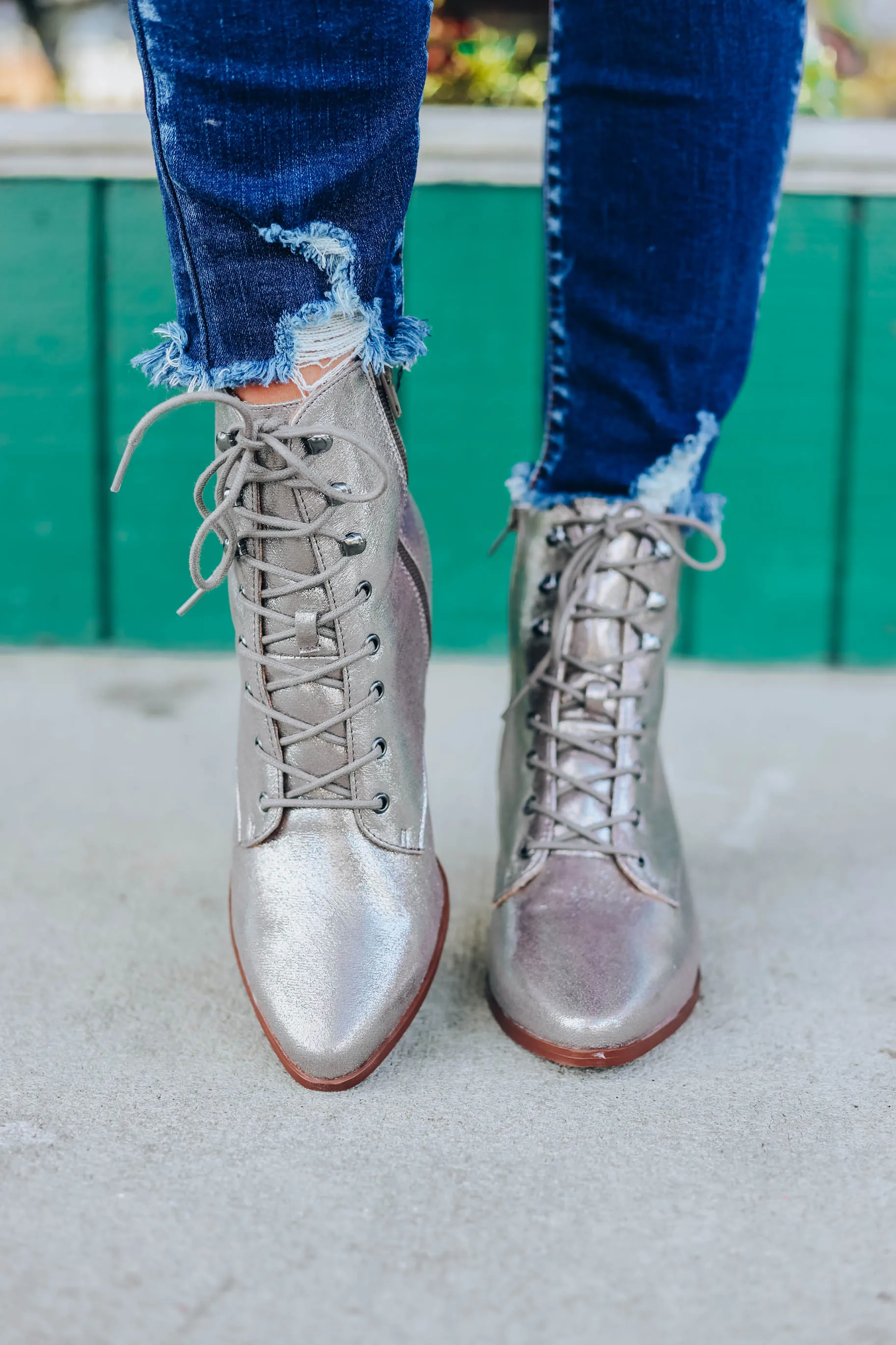 Montana Lace-Up Booties