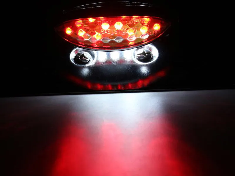 Motorcycle Tail Light Harley Honda Suzuki Yamaha E-Marked