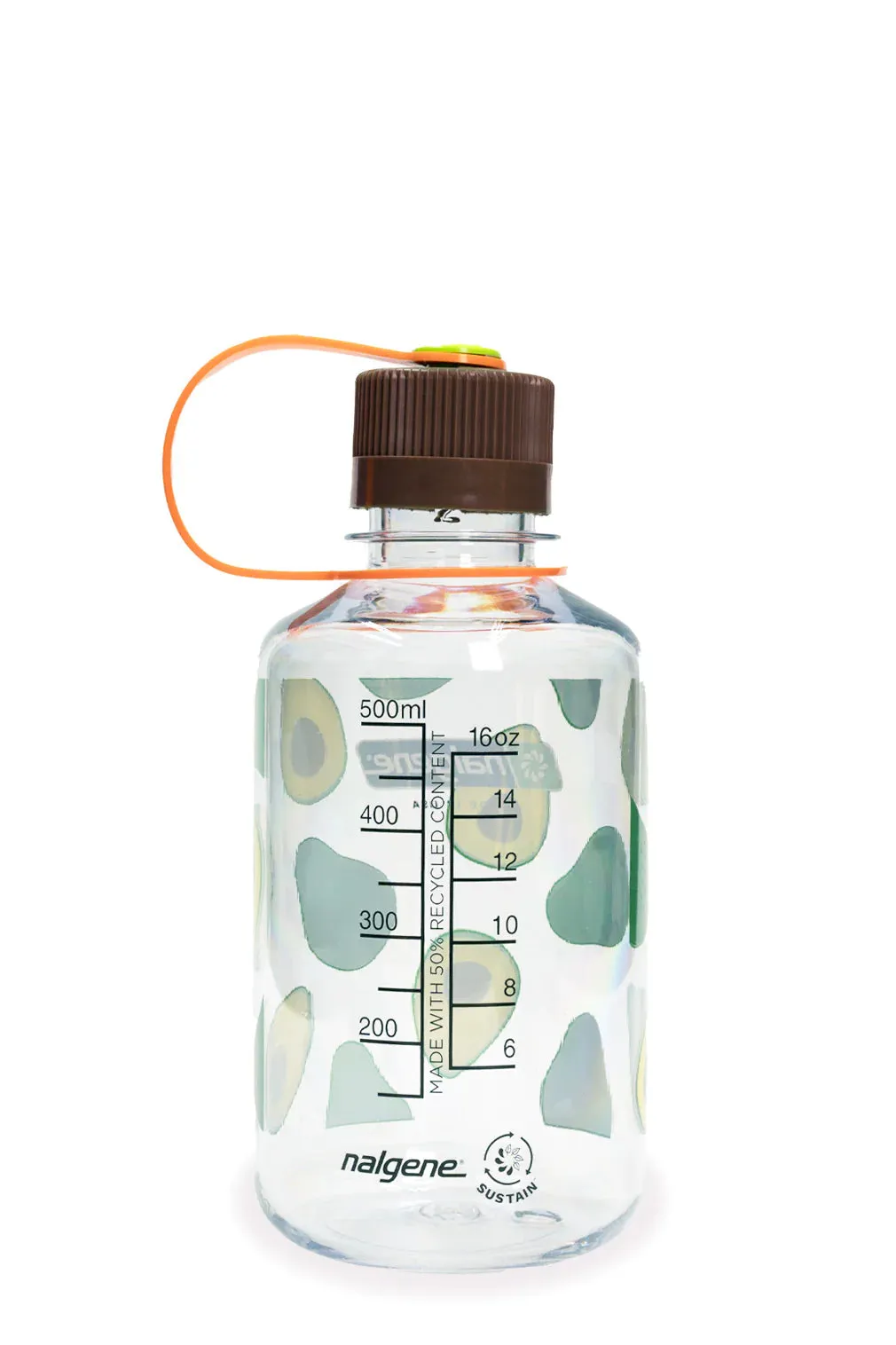 Narrow Mouth Sustain Bottle - Fruit Print - 16 oz.
