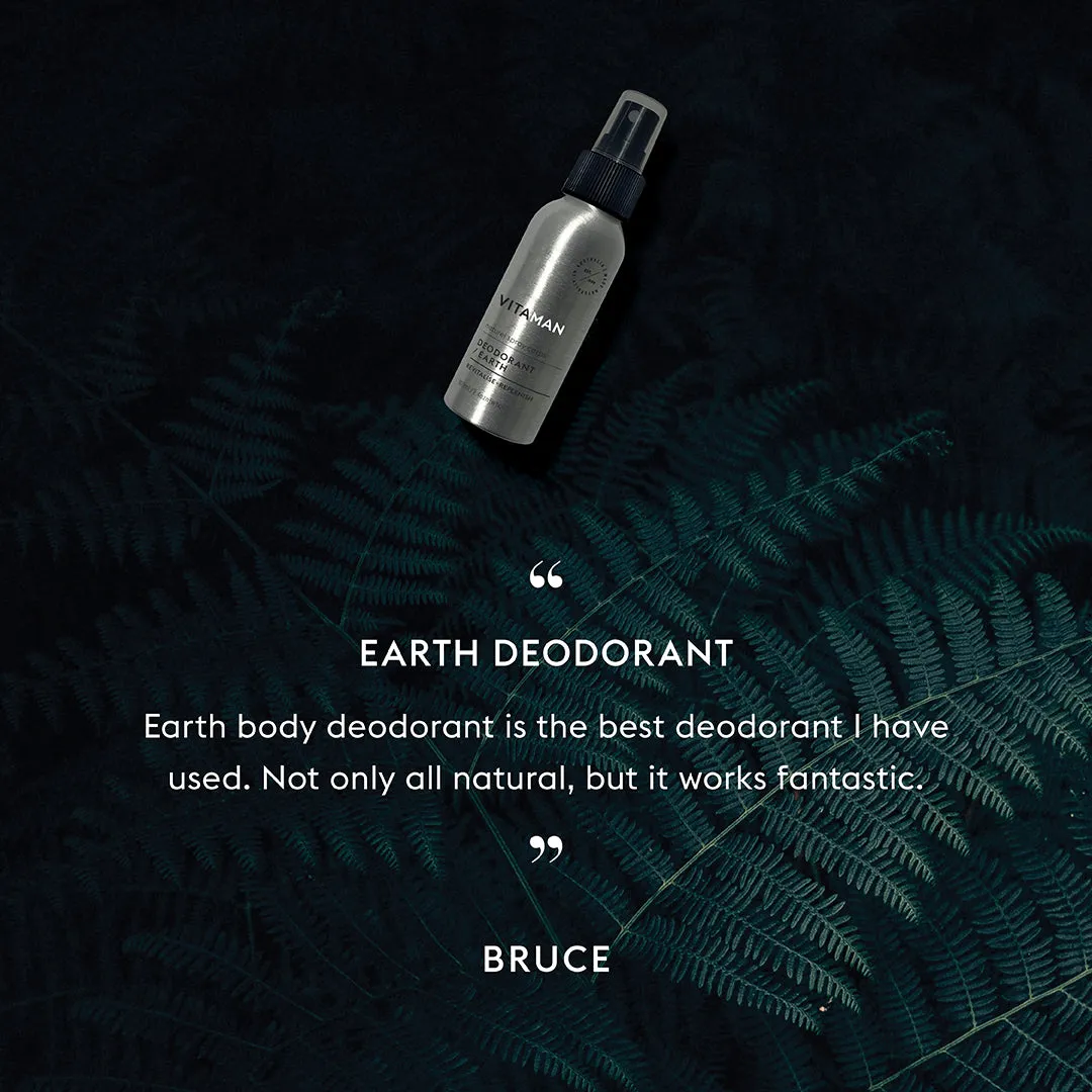 Natural Body Spray - Earth 3.4 FL OZ