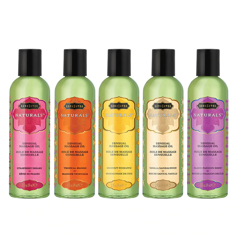Naturals™ Massage Oil - Vanilla Sandalwood - Travel Size