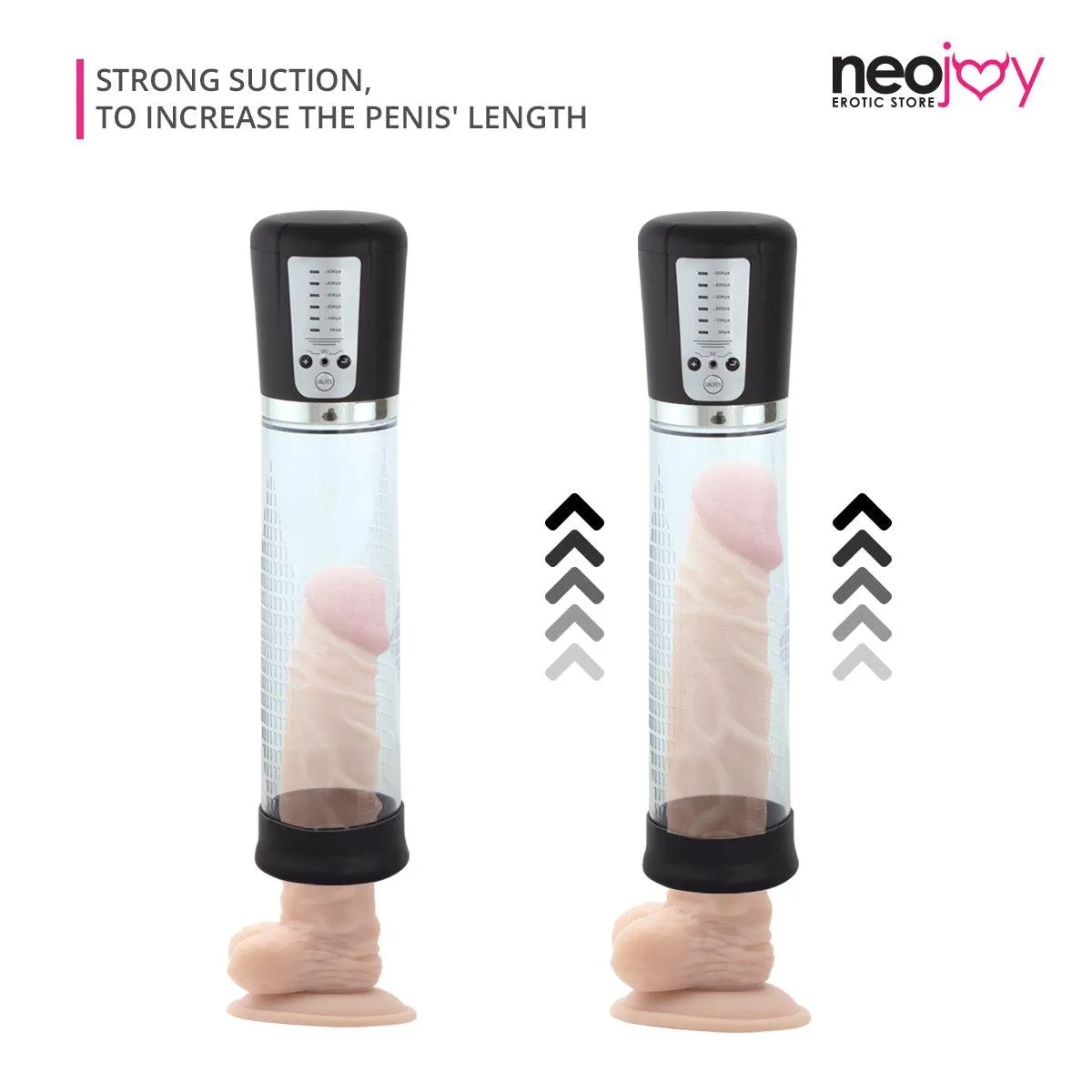 Neojoy Sexual Enhancer Male Penis Pump with USB