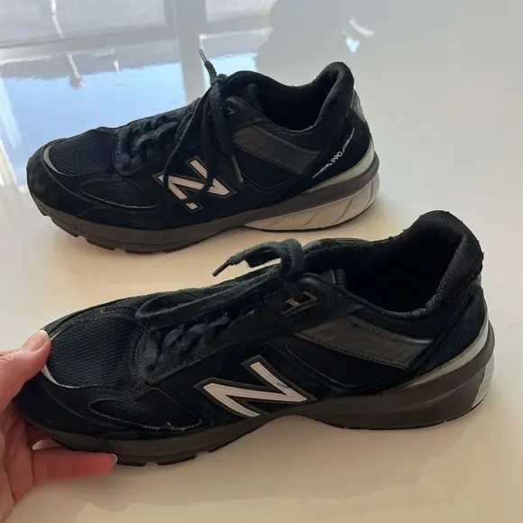 New Balance 990v5 Black W990BK5Women's Running Shoes Size 8.5